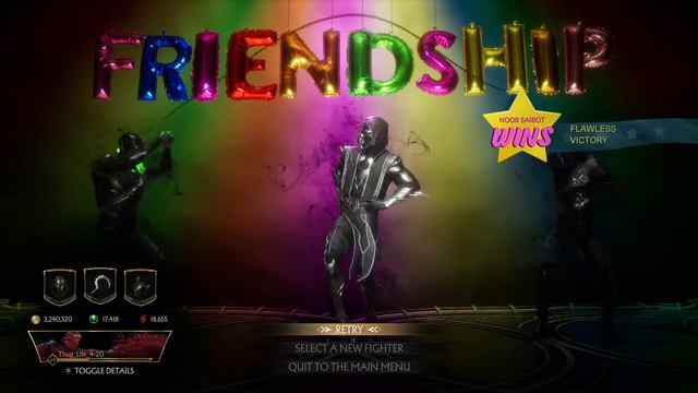 Mortal Kombat 11 Noob Saibot Friendship