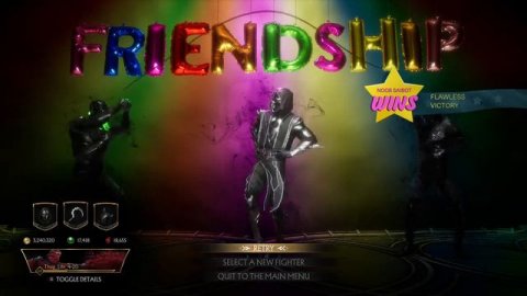 Mortal Kombat 11 Noob Saibot Friendship