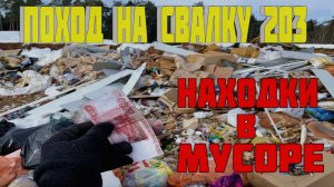 Поход на Свалку #203 Ищем Находки на Городской Свалке в Кучах Мусора