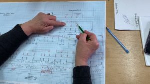 Построение поперечника 15