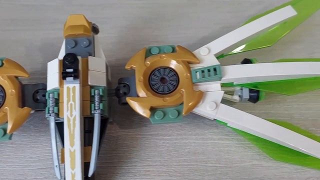 Обзор набора LEGO NINJAGO 70676 "Титановый мех Ллойда"!