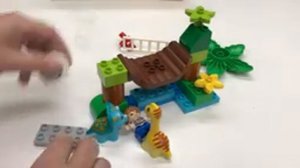JURASSIC WORLD LEGO DUPLO 10879 GENTLE GIANTS PETTING ZOO - DINOSAURS