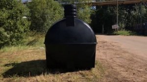 Подземная емкость для воды и топлива на 5000 литров (5м3) от staleplast.ru