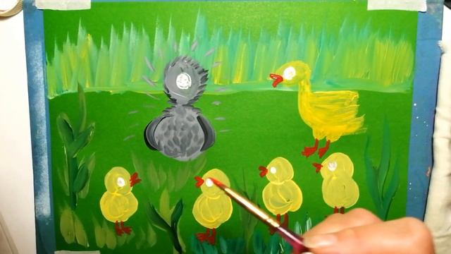 Как нарисовать сказку "Гадкий утенок" смотреть онлайн