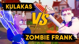 Кулакас против зомби Фрэнка в мире Brawl Stars 
#brawlstars #кулакас #бравлстарс