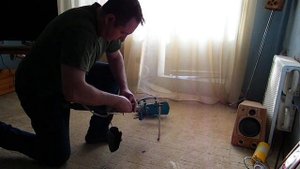 сборка лодочного электродвигателя из посылки