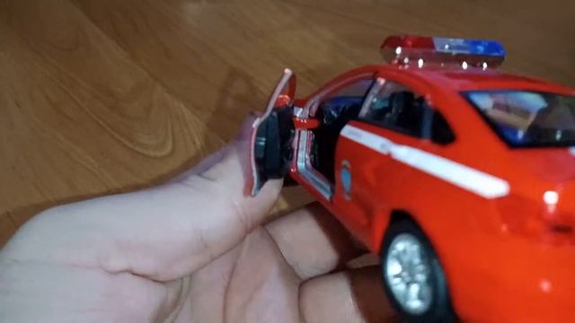 Лада Веста пожарная. Масштабная модель.mp4 смотреть онлайн