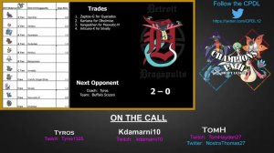 Tyros & Tom Hayden Interview the Coaches of the Champions Path Draft League Episode 2 With KD