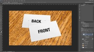 How to Create a Business Card Mockup Using Smart Objects in Photoshop