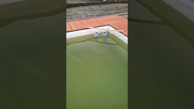 Бассейн своими руками из баннера часть 1. смотреть онлайн