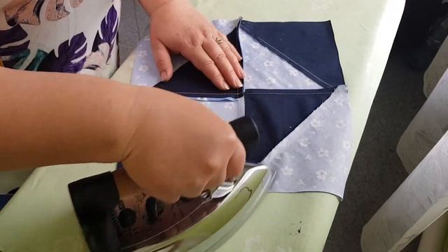Мастер-класс "Лоскутный блок звезда" от Валентины Глухих.