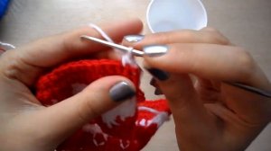 Новогодний чехол на кружку + подставка.