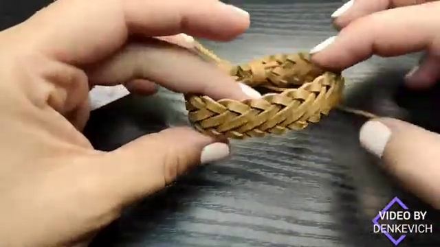 ? Браслет кожаный "Плетеный" смотреть онлайн