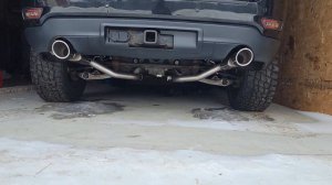 2014 Jeep Grand Cherokee 3.6 Borla S Type exhaust