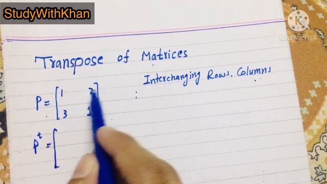 Transpose of a Matrix | Transpose Matrices in Hindi смотреть онлайн