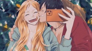 Аниме клип Ван-пис (Нами и Луффи) - улыбка на лице красивая твоя😻😻😻