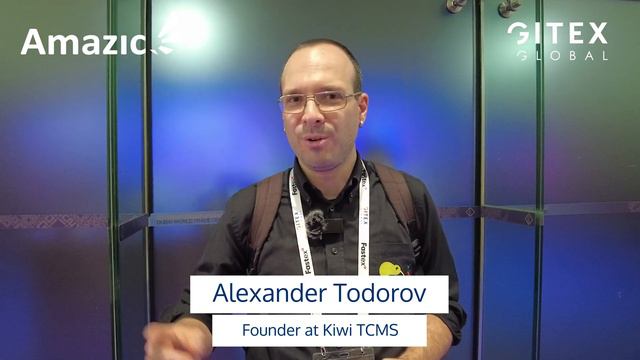 Recap of Gitex Global 2023 with Alexander Todorov at Kiwi TCMS