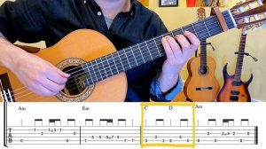 Sugar - Robin Schulz - Guitar Lesson (Free TAB)