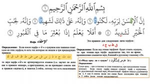 Чтение Корана по правилам таджвида: Сура Аль-Адият