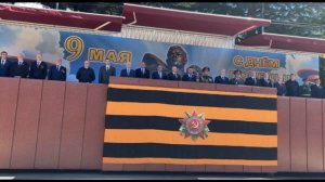 9 мая 2023 г. на центральной площади Цхинвала состоялся традиционный Парад Победы