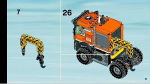 LEGO City 60035 Передвижная арктическая станция. Инструкция по сборке