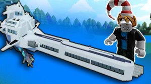 Звездолёт из Tower Blitz в Build a Boat Roblox