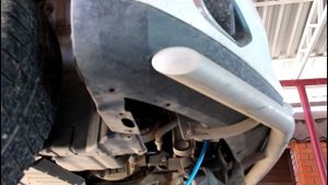 Mitsubishi ASX Мицубиси АСХ 1,8 2013 года Замена антифриза в системе охлаждения