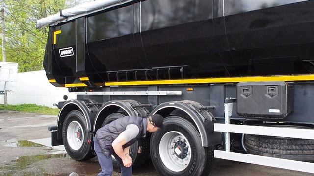 Не стандартное исполнение JM Kipper 30 m3 HP | Сталь HARDOX смотреть онлайн