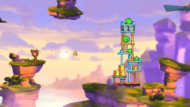 ANGRY BIRDS 2 Beating the CHEF PIG смотреть онлайн