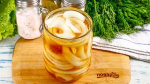 Маринованный лук в яблочном уксусе
