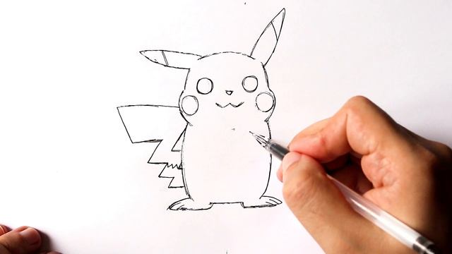Как нарисовать Пикачу | Ehedov Elnur смотреть онлайн