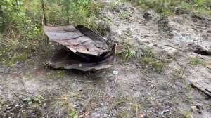 Поиск металлолома в сибирской тайге.  Не густо, но и не пусто