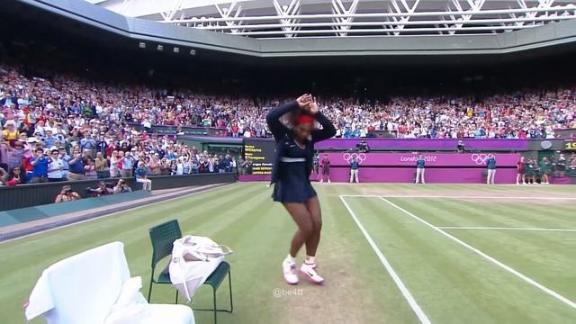 SERENA WILLIAMS C-WALKS AT OLYMPICS смотреть онлайн