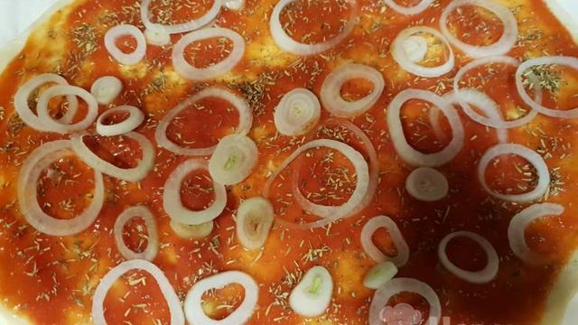 Пицца с беконом по-домашнему