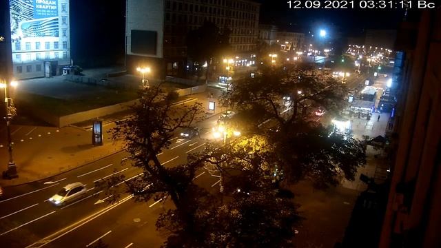 Веб-камера Киев Европейская площадь + Майдан 2021 09 12 смотреть онлайн