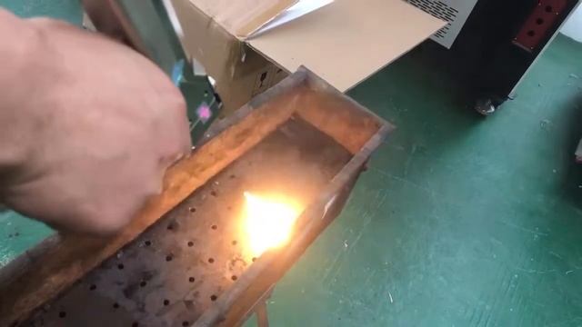 Очистка лазером старого мангала от ржавчины и окалин | Обзор от Много-Станков.ру