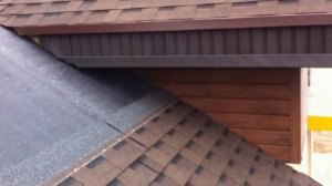 Продлеваем уже готовую крышу из гибкой черепицы.