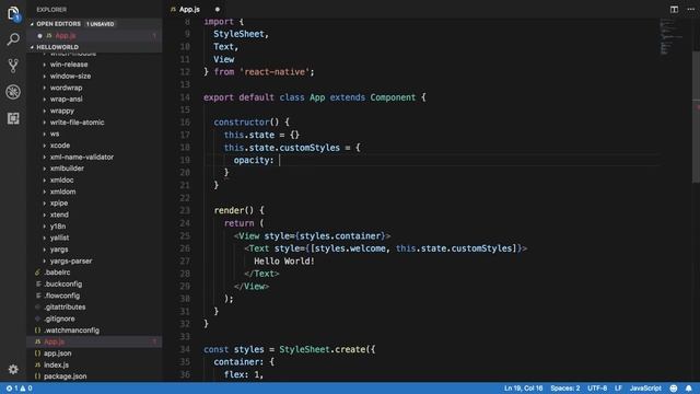 React Native Tutorial 7: State смотреть онлайн