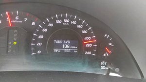 Тойота камри XV40 автомат 2008 г. ограничение скорости 210 км/ч (сброс скорости)