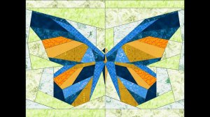 Лоскутный эфир 512а. Нарезка деталей для блока «Бабочка».  Подробности - см эфир 512 clck.ru/35CFxF