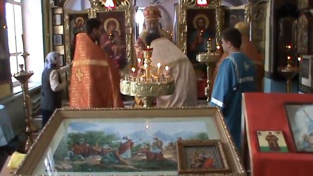 Отпуст Митрополита Адриана в неделю о слепом смотреть онлайн