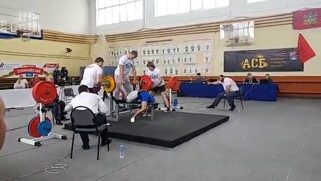 Чемпионат ЦФО ФПР по Классическому Жиму штанги лежа | Андрей Лобков смотреть онлайн