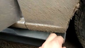 Hyundai Accent накладки порогов