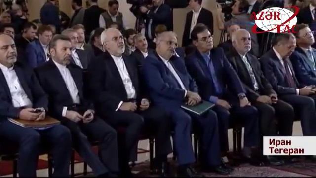 Заявления президентов Азербайджана, Ирана и России для прессы смотреть онлайн