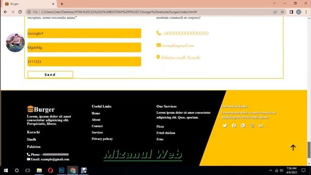 Responsive Food Website Using HTML, CSS _ BOOTSTRAP 5 смотреть онлайн