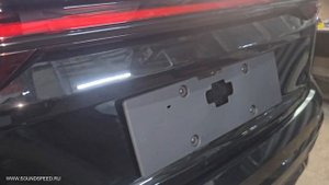 Подиумы для номерных знаков Geely Monjaro - Автотехцентр SoundSpeed