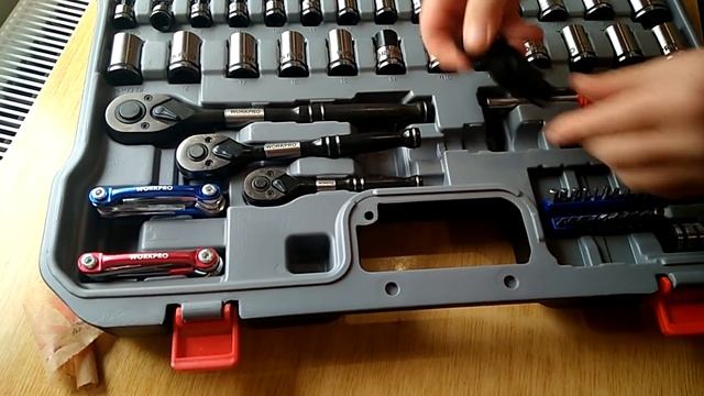 Набор инструментов WORK PRO 164 предмета по скидке на PANDAO за 3200