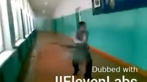 Сначала бегай там крутись !!! В стекло не попади !!!!!! тест английской озвучки