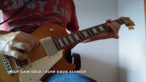 Gibson Les Paul Tribute 2021 - Suhr Doug Aldrich and Gibson 57 Classic + Test (High Gain)