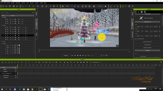 iClone 7 Уроки от MagNat неоновые элементы и эффекты смотреть онлайн
